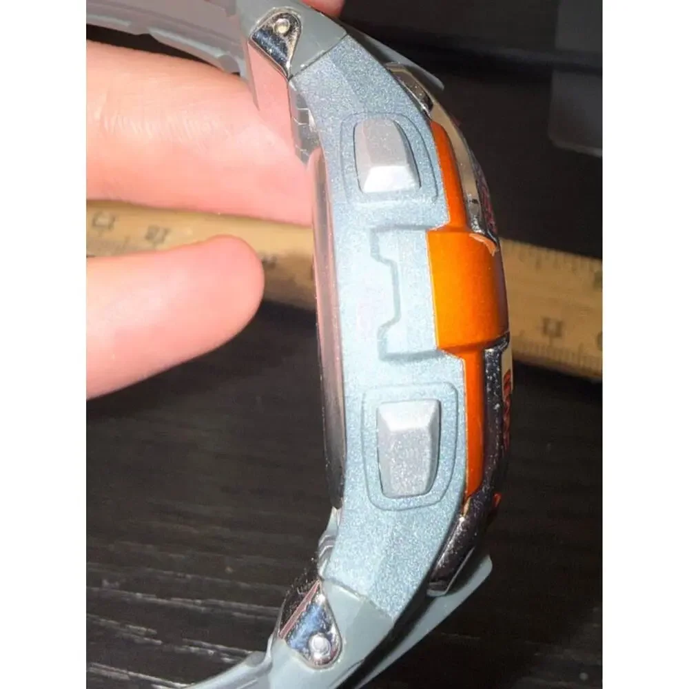 ARMITRON Pro Sport Gray and Orange Digital Watch #45/7054 Unisex (FC107-1Q4548